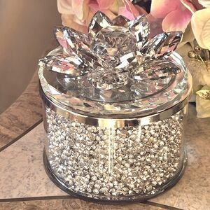 Crystal Decorative Storage Jar